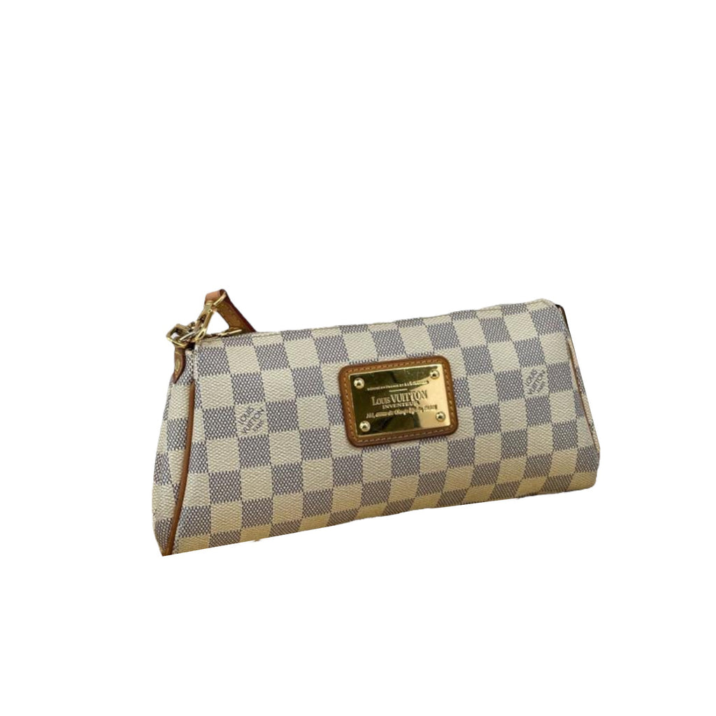 Eva Damier Azur Monogram White GHW