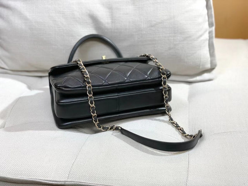 Small Trendy CC in Lambskin Leather with GHW