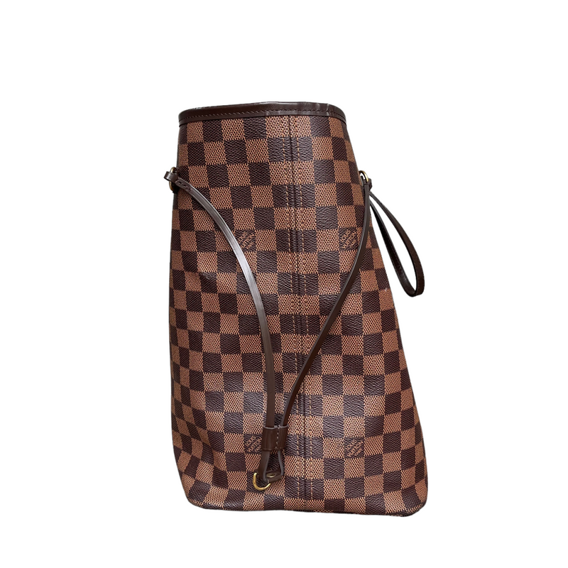 Louis Vuitton Damier Ebene Canvas Neverfull MM Tote