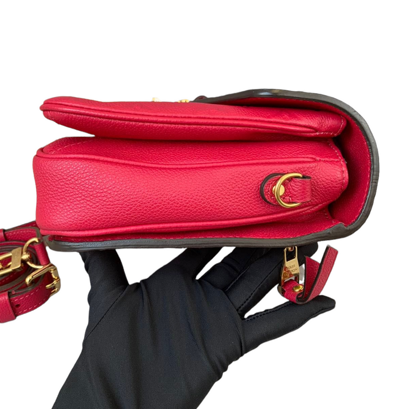Pochette Metis Empreinte Red GHW