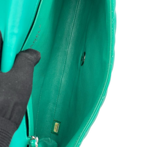 Timeless Clutch Patent Green SHW