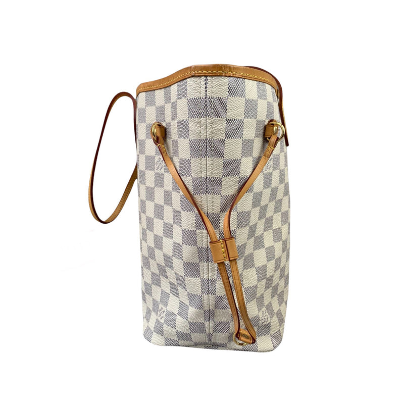 Authentic Louis Vuitton Neverfull MM Damier Azur