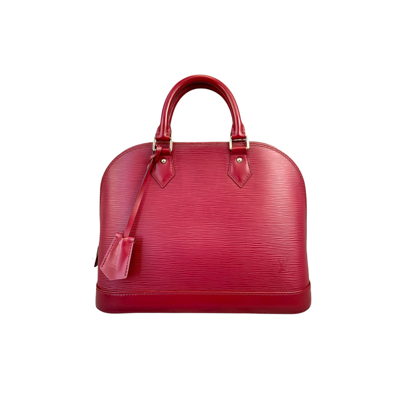 Louis Vuitton Alma Red | Louis Vuitton Vernis Red | Bag Religion