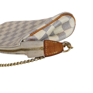 Eva Damier Azur Monogram White GHW