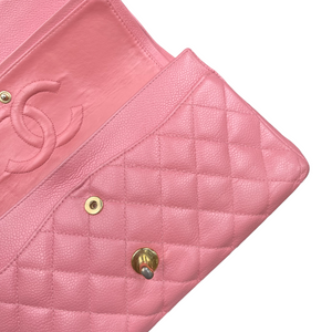 Classic Medium Caviar Pink GHW