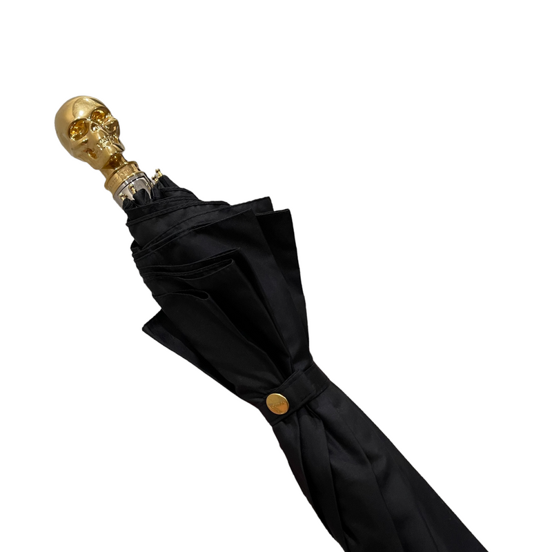 Skull Handle Umbrella Black GHW