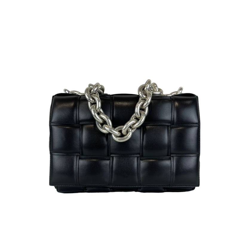 Bottega veneta black chain bag hotsell