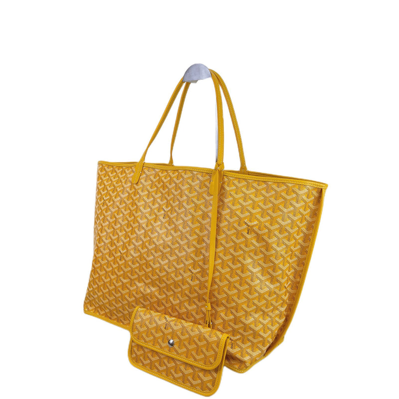 Goyard Yellow St. Louis GM Tote Bag, Designer Brand, Authentic Goyard