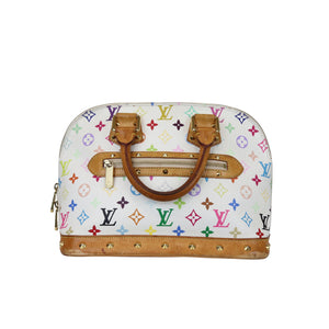 Monogram Multicolor Alma PM White GHW