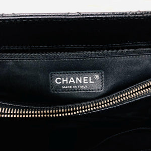 Chanel Black Caviar GST in Black with SHW