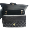 Classic Flap Medium Lambskin Black GHW