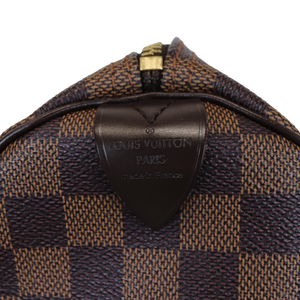 Damier Ebene Speedy 30 Brown GHW