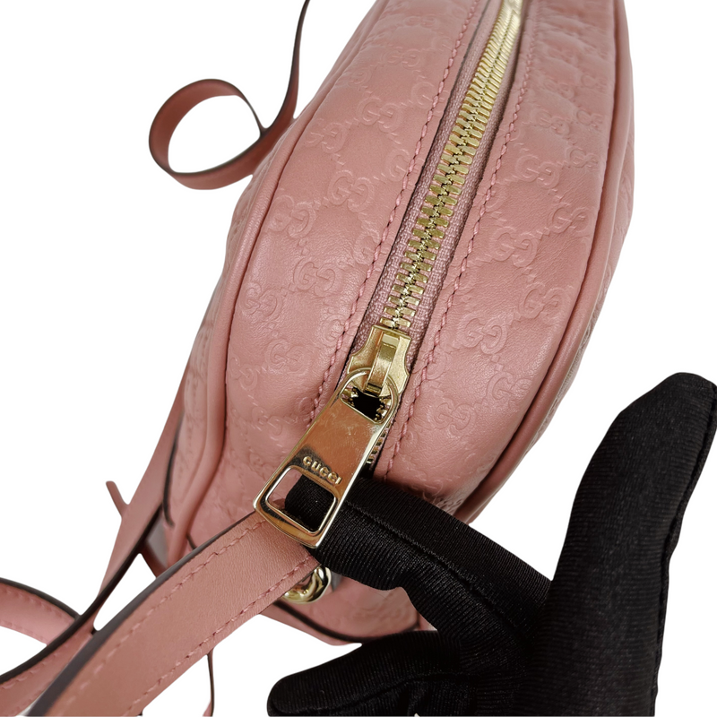 Guccissima Bree Pink Camera Bag