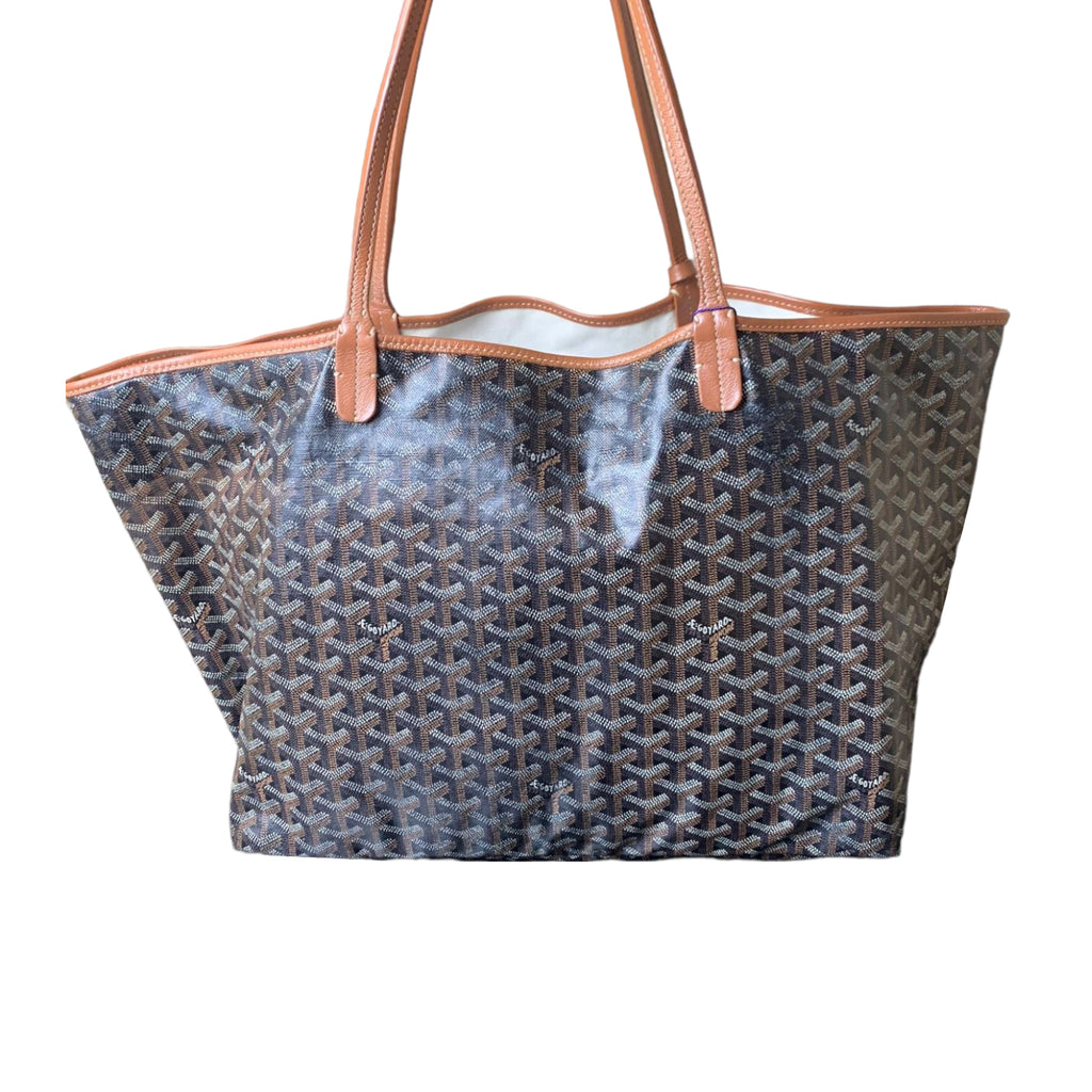 Goyard Saint Louis PM Black Brown Canvas