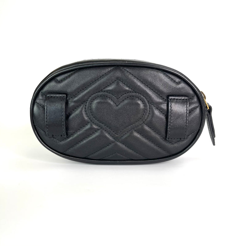 GG Marmont Belt Bag Black