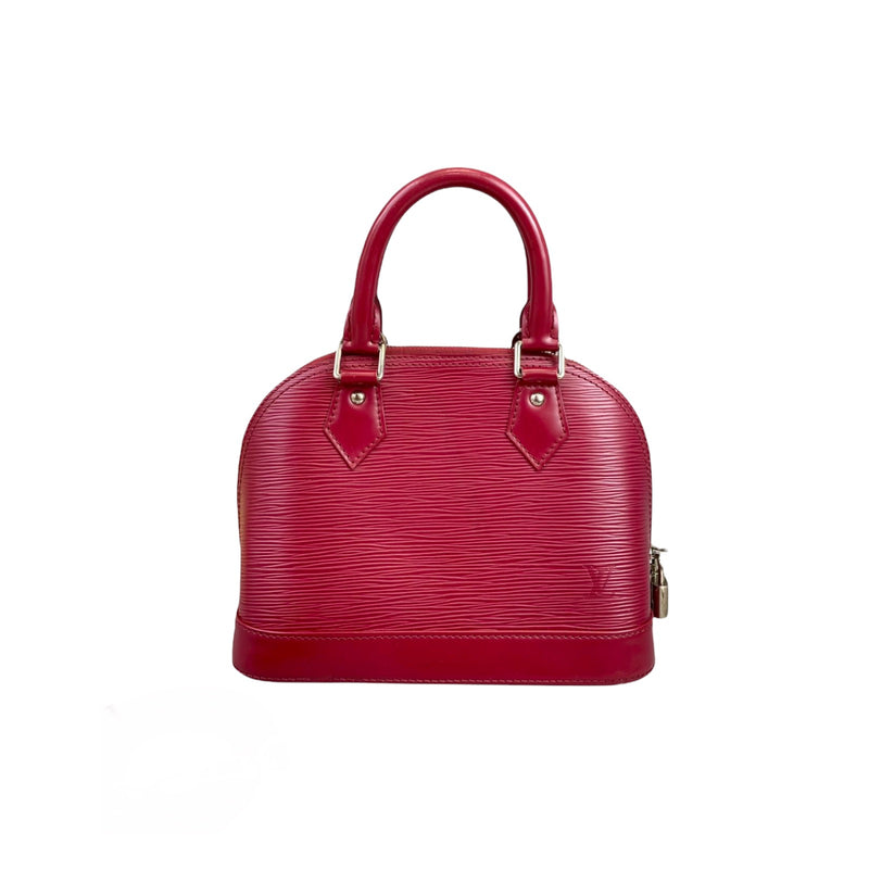 Louis Vuitton Alma Red Epi