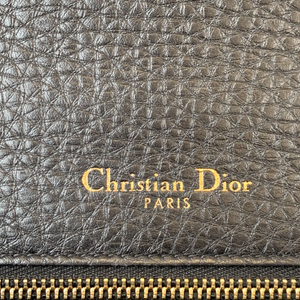Medium Diorama Leather Black GHW