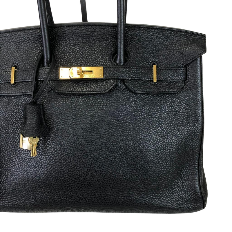 Birkin 35 Togo Black GHW