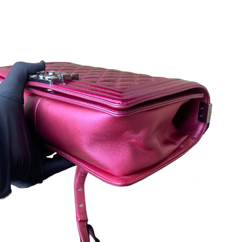 Old Medium Boy Patent Pink SHW