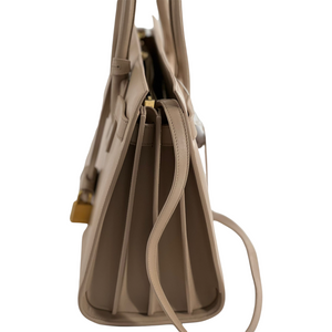 Small Sac De Jour Smooth Leather Beige GHW