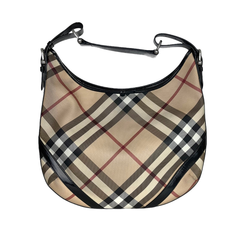 Supernova Check Large Larkin Hobo Bag