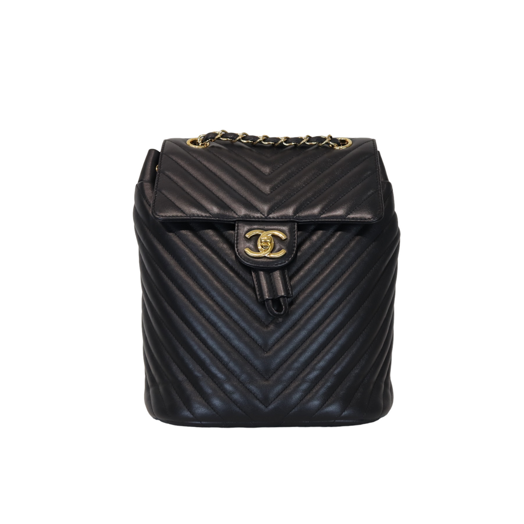 Small Chevron Urban Spirit Black GHW