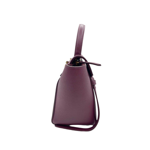 Nano Belt Bag Calfskin Burgundy GHW