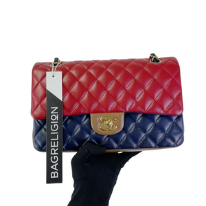 Classic Flap Medium Tri Coloured GHW