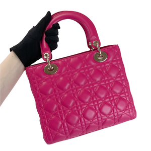 Lady Dior Medium Pink SHW