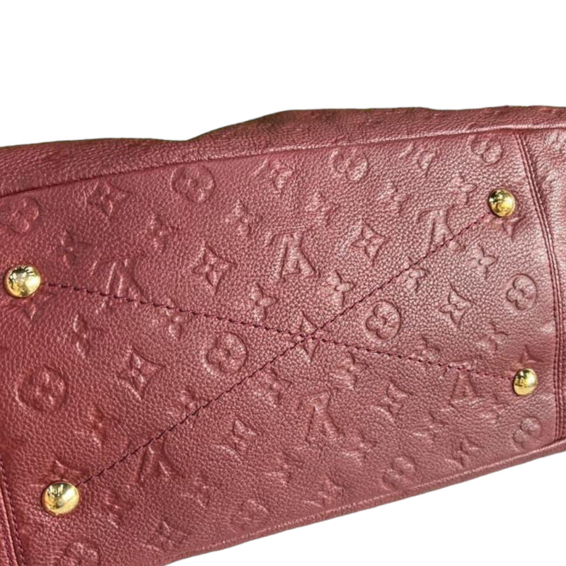 Artsy MM Empreinte Burgundy GHW