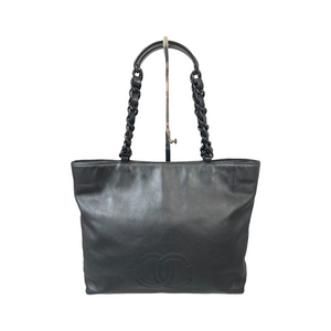 Vintage Tote Black Resin Hardware
