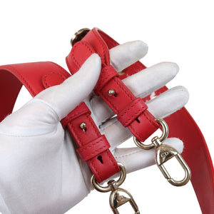 Small My Lady Dior Lucky Badges Lambskin Red GHW