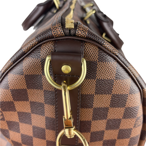 Damier Ebene Canvas Keepall Bandoulière 45 GHW