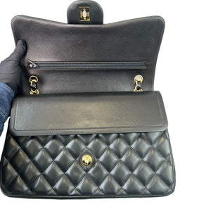 Classic Double Flap Jumbo Lambskin Black GHW