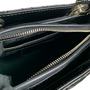 Lady Dior Medium Lady Dior Black SHW