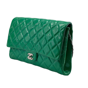 Timeless Clutch Patent Green SHW