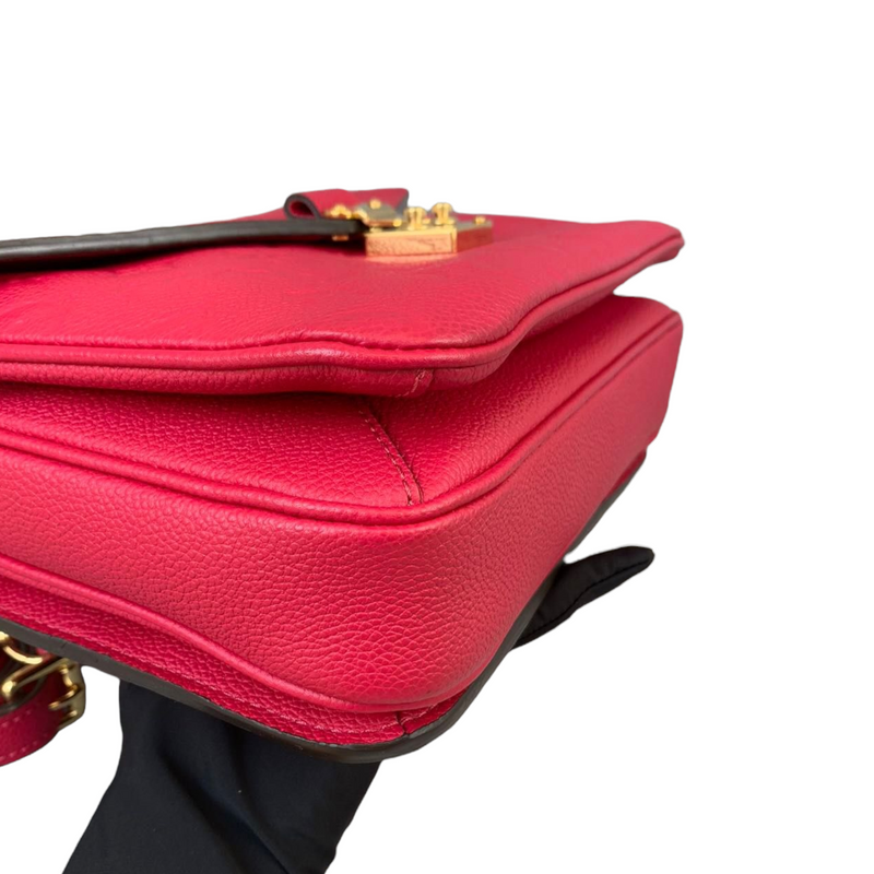 Pochette Metis Empreinte Red GHW