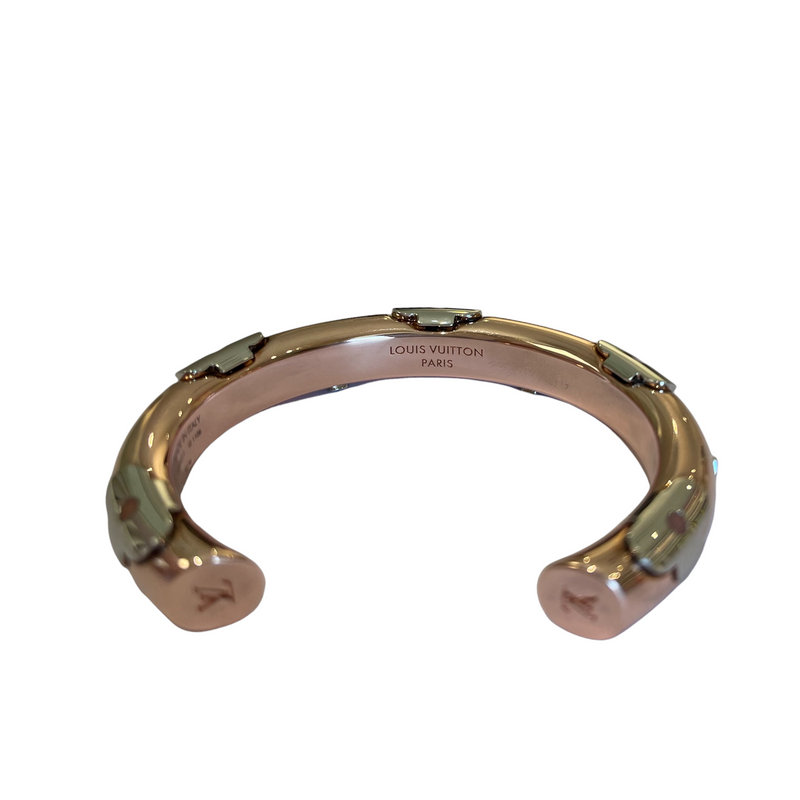 Louis Vuitton Daily Monogram Bracelet in Metallic