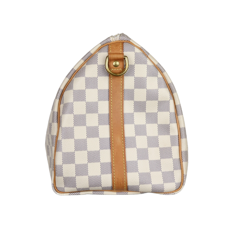 Louis Vuitton Damier Azur Speedy 30 Handbag Boston Bag N41533 – Timeless  Vintage Company