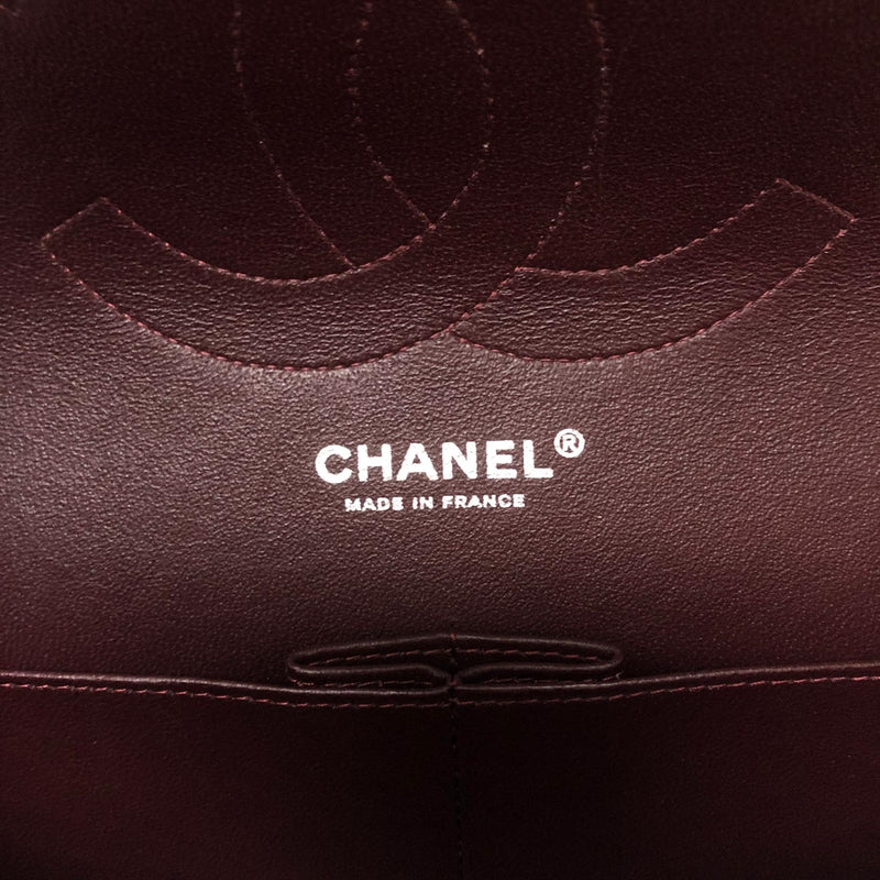 Classic Double Flap Jumbo Bag in Black Caviar with SHW