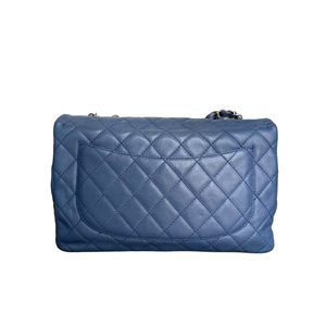 Single Flap Jumbo Washed Caviar Blue SHW