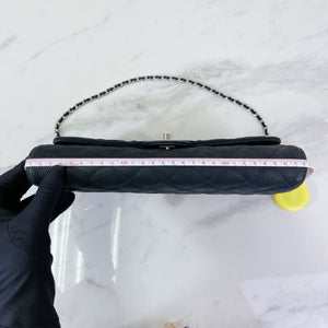 Timeless Clutch in Caviar Leather Black SHW
