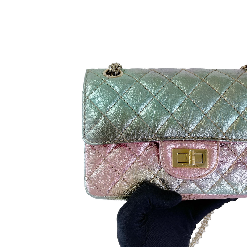 Chanel Mini Rainbow Metallic Re-Issue Flap Bag