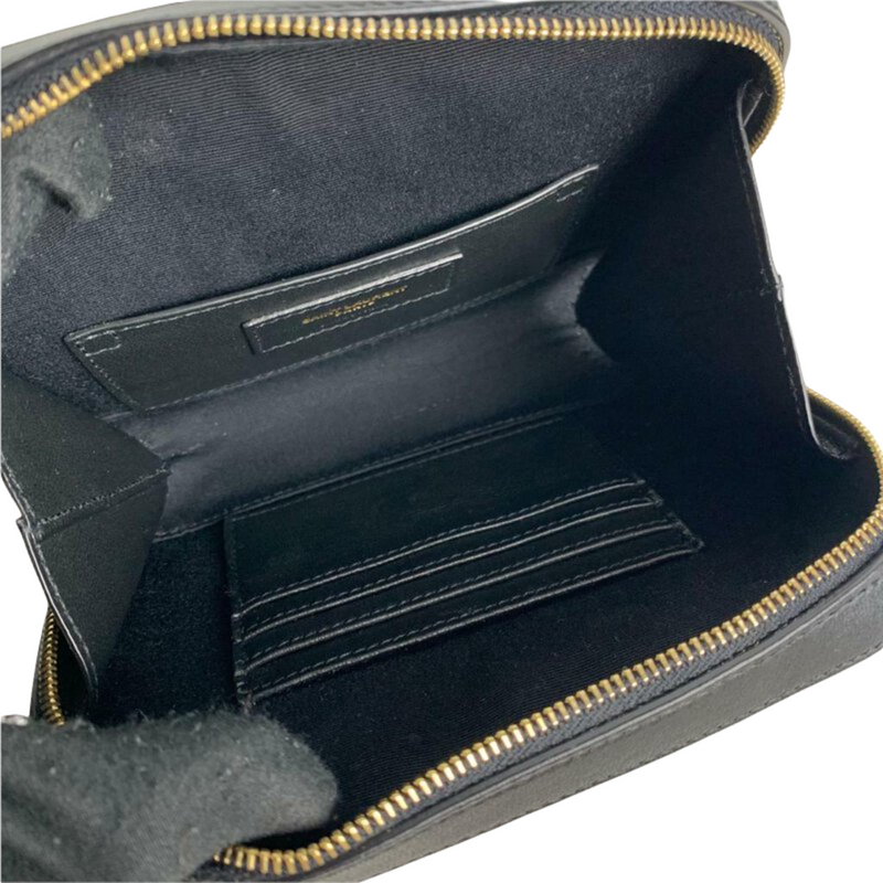 Vicky Quilted Belt Bag Black GHW