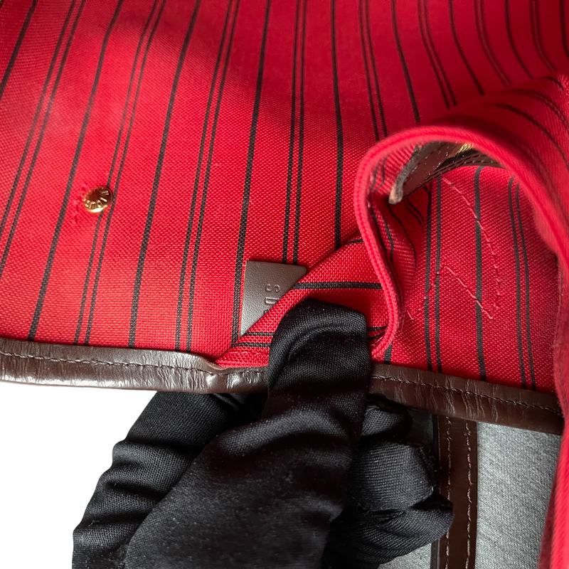 Neverfull GM Damier Ebene Canvas GHW
