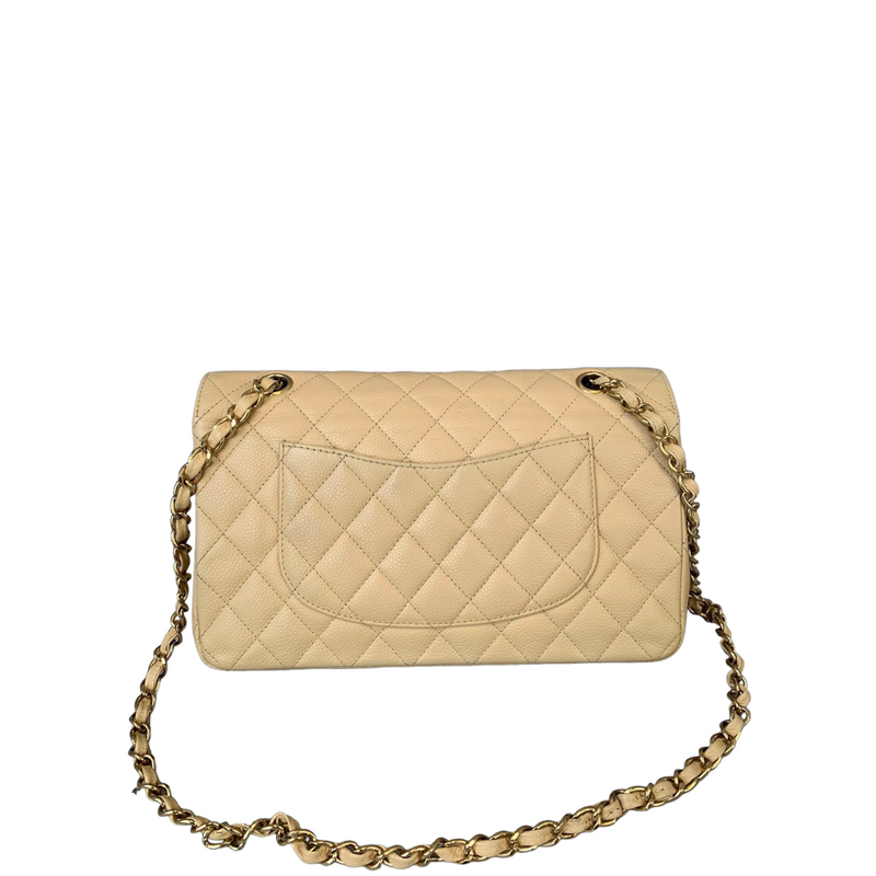Chanel Red Quilted Lambskin Leather Classic WOC Clutch Bag