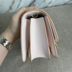 Box Calfskin Small Classic Light Pink GHW