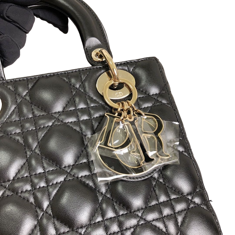 Lambskin My Lady Dior Black GHW