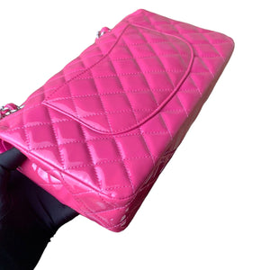 Classic Flap Medium Patent Pink SHW