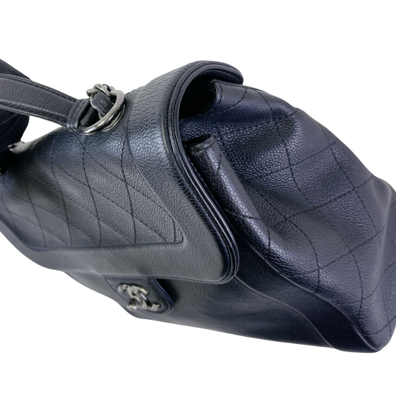 Top Handle Caviar Black RHW